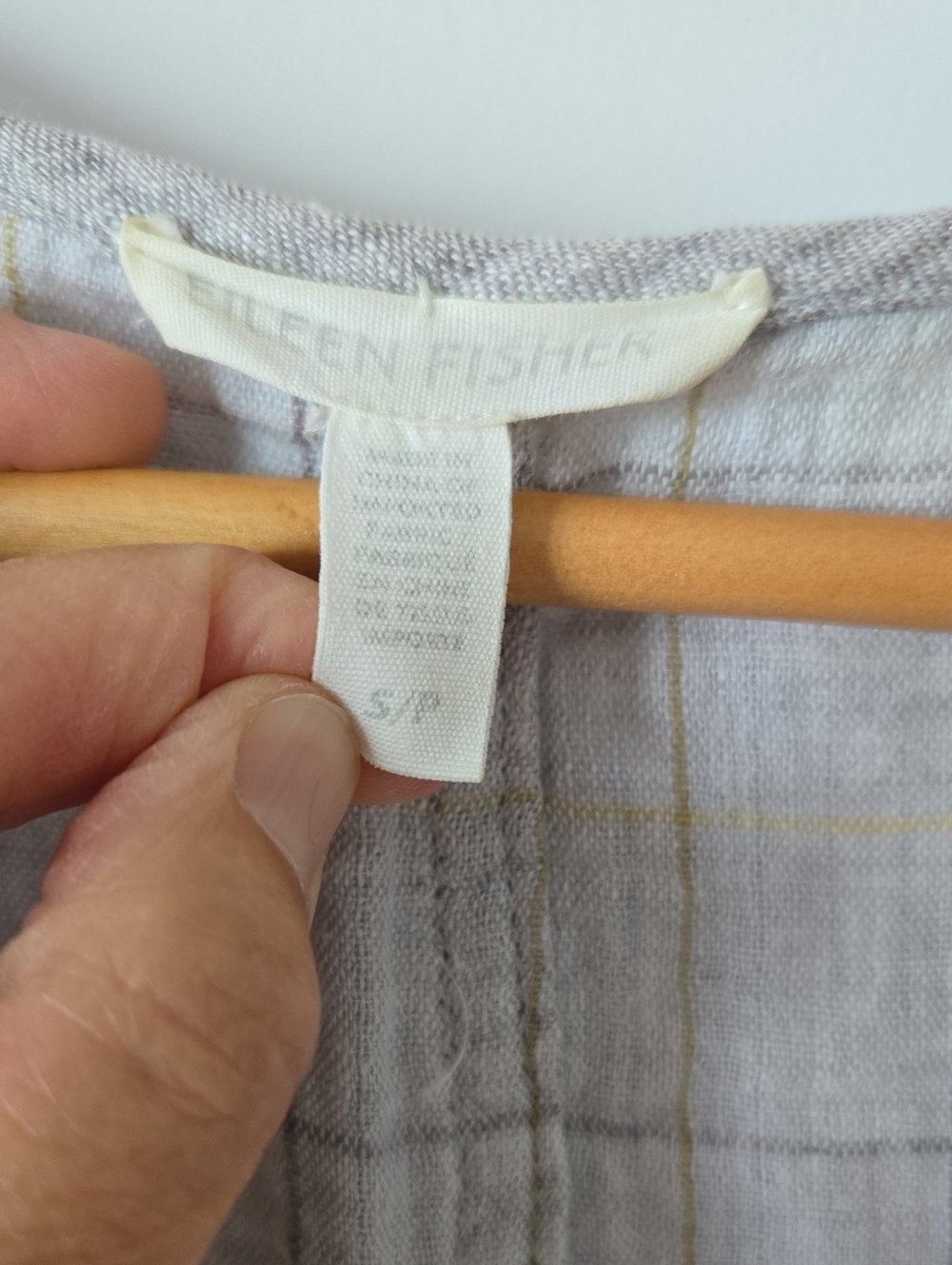 Eileen Fisher Linen Jacket - Picture 3 of 4